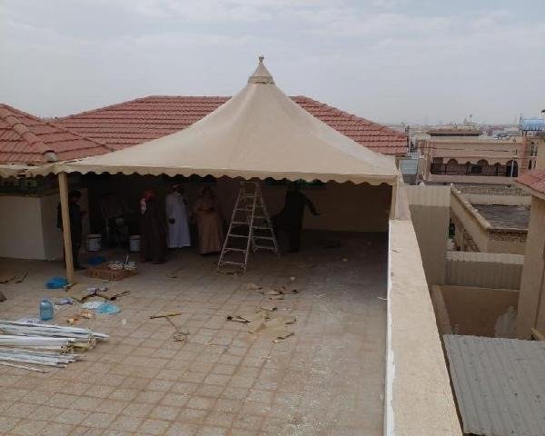 مظلات وسواتر الاحساء تركيب مظلات جلسات الأحساء الهفوف